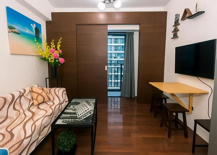 Appartamento Makati Moodpad Fun Cozy Pool Access 300mbps Wifi 2271 Manila